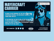 Tablet Screenshot of mayercraftcarrier.com